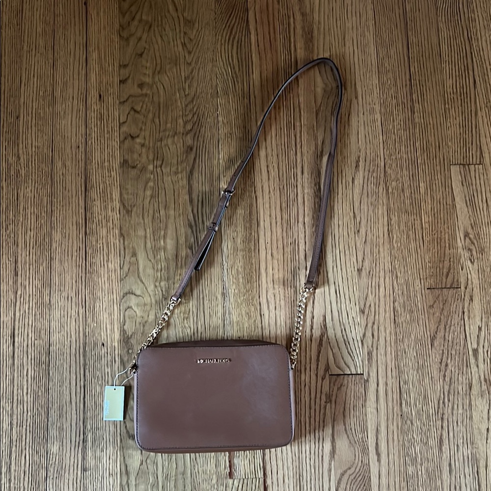 MICHAEL Michael Kors Brown Crossbody Bag with Adjustable Strap